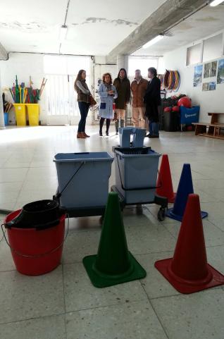 Goteras en el Colegio