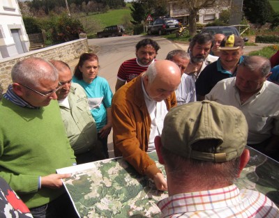 El director de Política Forestal en Allande