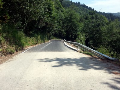 Carretera Santullano a Piedratecha