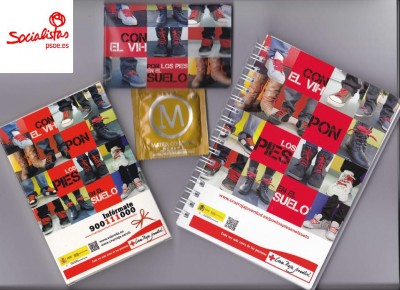 Campaña SIDA 1 diciembre materiales