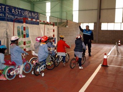 Educación vial en El Pascón