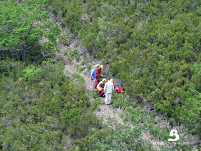 2014.06.30 RESCATE DE MONTAÑA EN MUNIELLOS 1