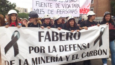 Protestas en Fabero