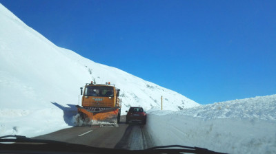 Subiendo a Leitariegos el domingo