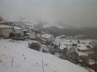 Nieve en Larna