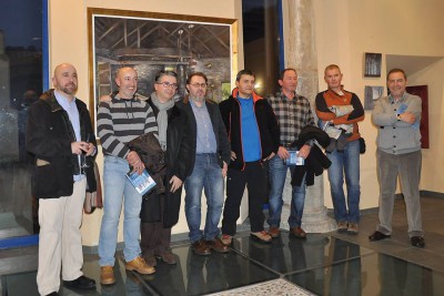 En Casa De Cultura Palacio De Omaña con Francisco Jesús Redondo Losada, Ana Garcia Perez, García Del Castillo Neto, Avelino Garcia Arias, Jose Manuel Alvarez Alvarez, Andoni Urkiola Uranga y Benjamin Lopez Hidalgo.