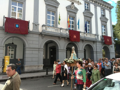 Procesión en Allande