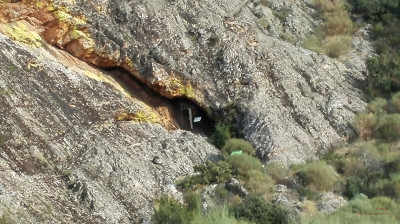 Pinturas en el Cancho de la Sábana