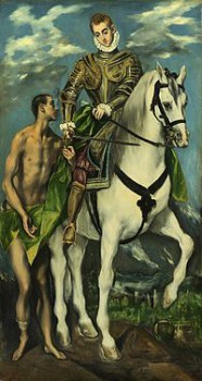 El Greco.- San Martín y el mendigo