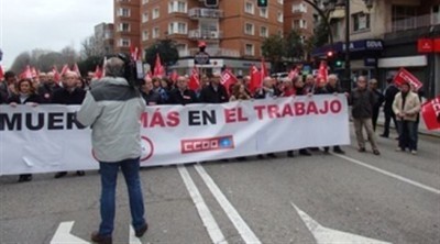 Agencias. Concentración en Oviedo