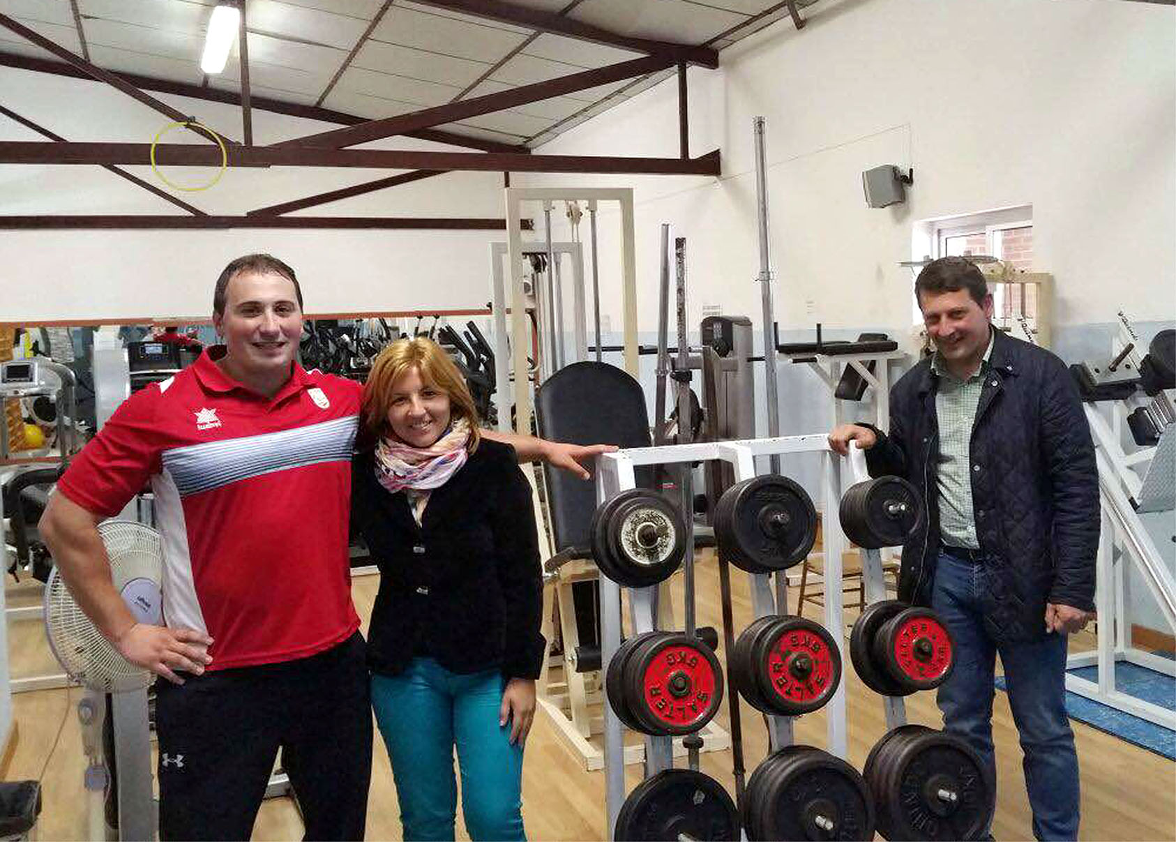 TINEO.-Respaldo del Ayuntamiento a la carrera deportiva de David Fernández.