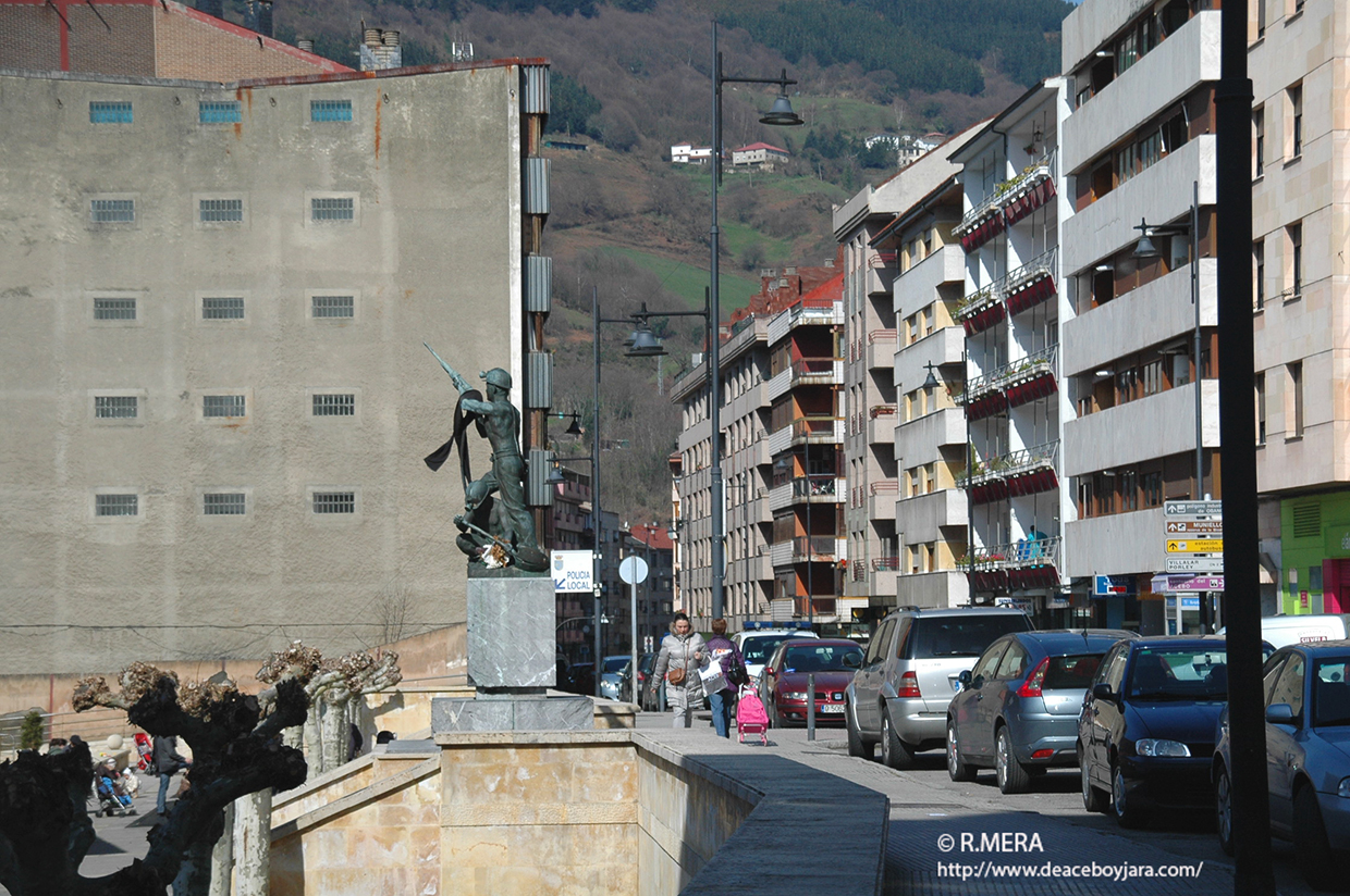 CANGAS DEL NARCEA. Reubicación de contenedores en Pelayo