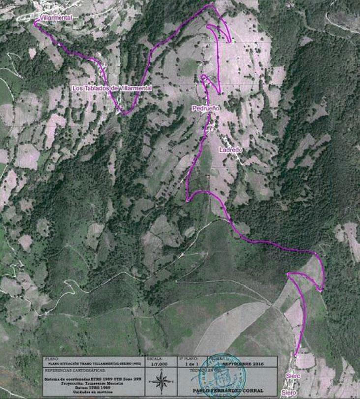 CANGAS DEL NARCEA.- A licitación la reparación de la carretera Villarmental – Sieiro