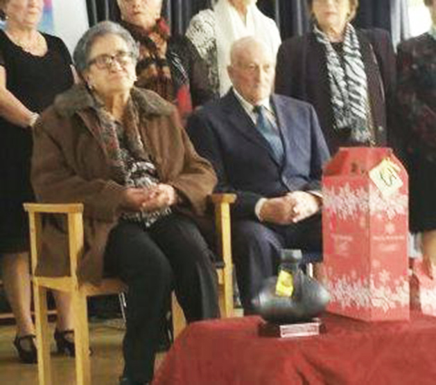 CANGAS DEL NARCEA.-Homenajeados los socios de más edad del Centro de Mayores.