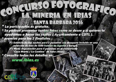 IBIAS.- Convocado un concurso de fotografía sobre la minería