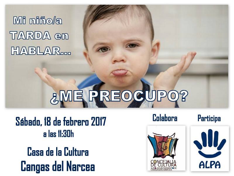 CANGAS DEL NARCEA.- Mañana: Conferencia de la canguesa Laura Martínez sobre los niños y el habla