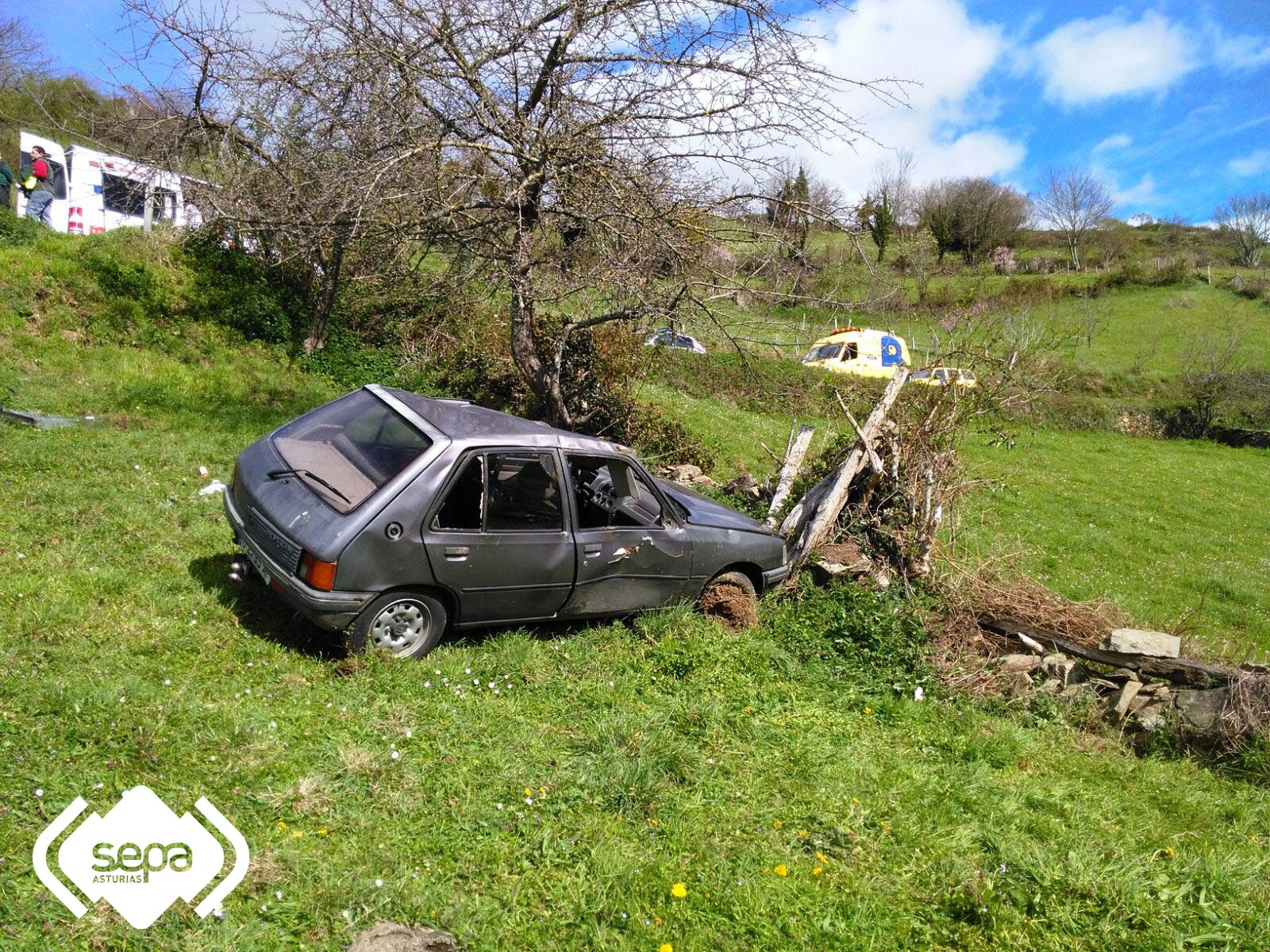 CANGAS DEL NARCEA.- Herida en accidente de tráfico