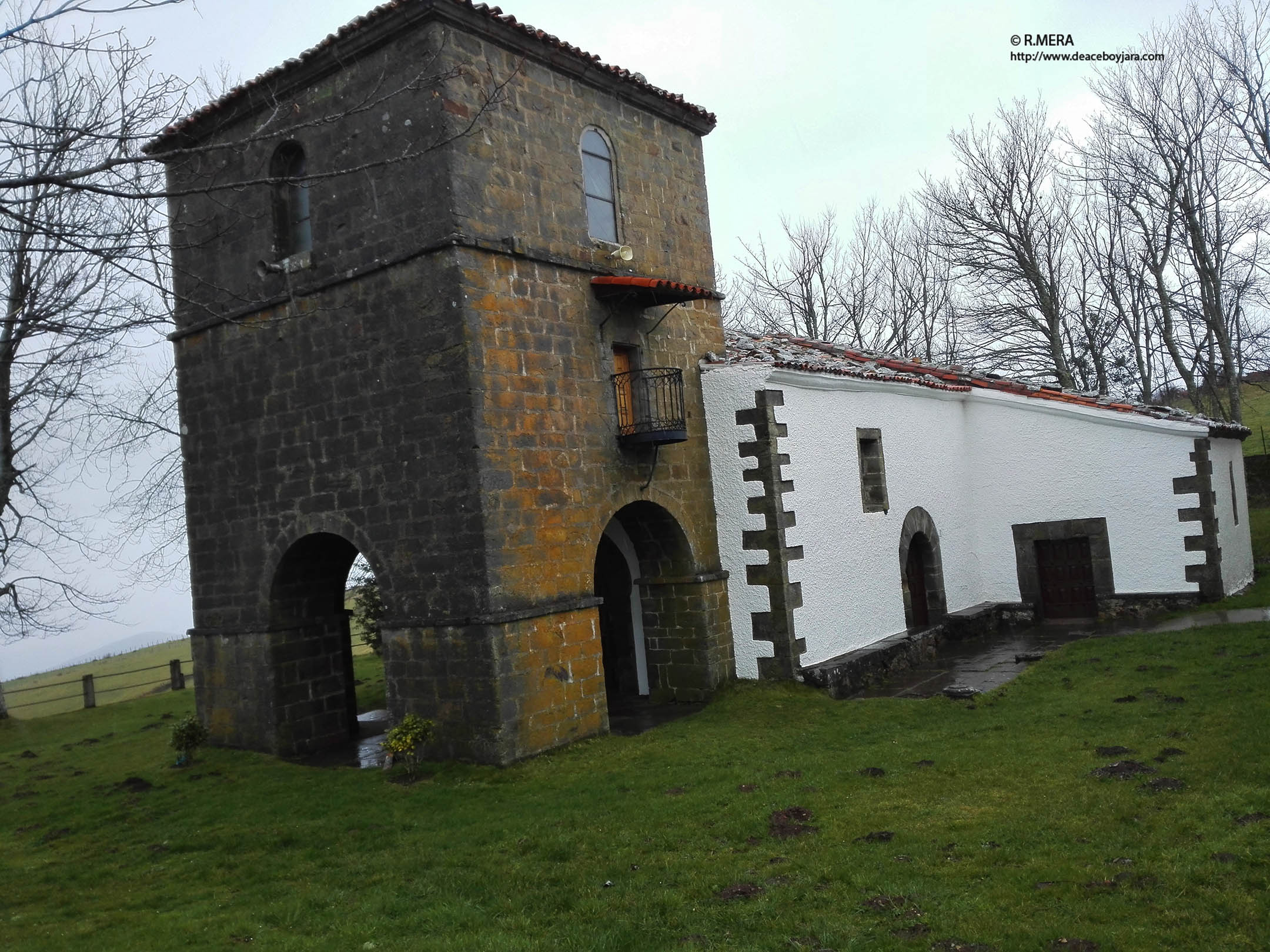 La foto y su pie.- Invierno en El Acebo