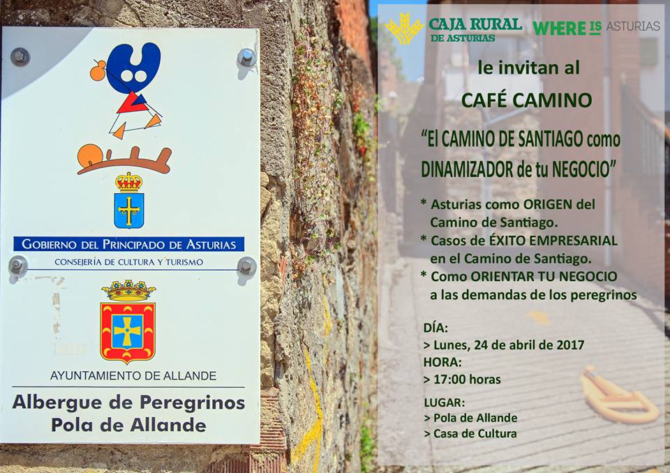 ALLANDE.-El programa “Café Camino” como dinamizador de la economía llega hoy a la Pola