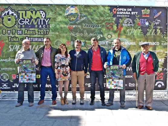 TINEO.- Presentada la prueba nacional de ciclismo de montaña “Tuña gravity DH Race”.