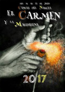 Cartel carmen 2017 Cangas del Narcea