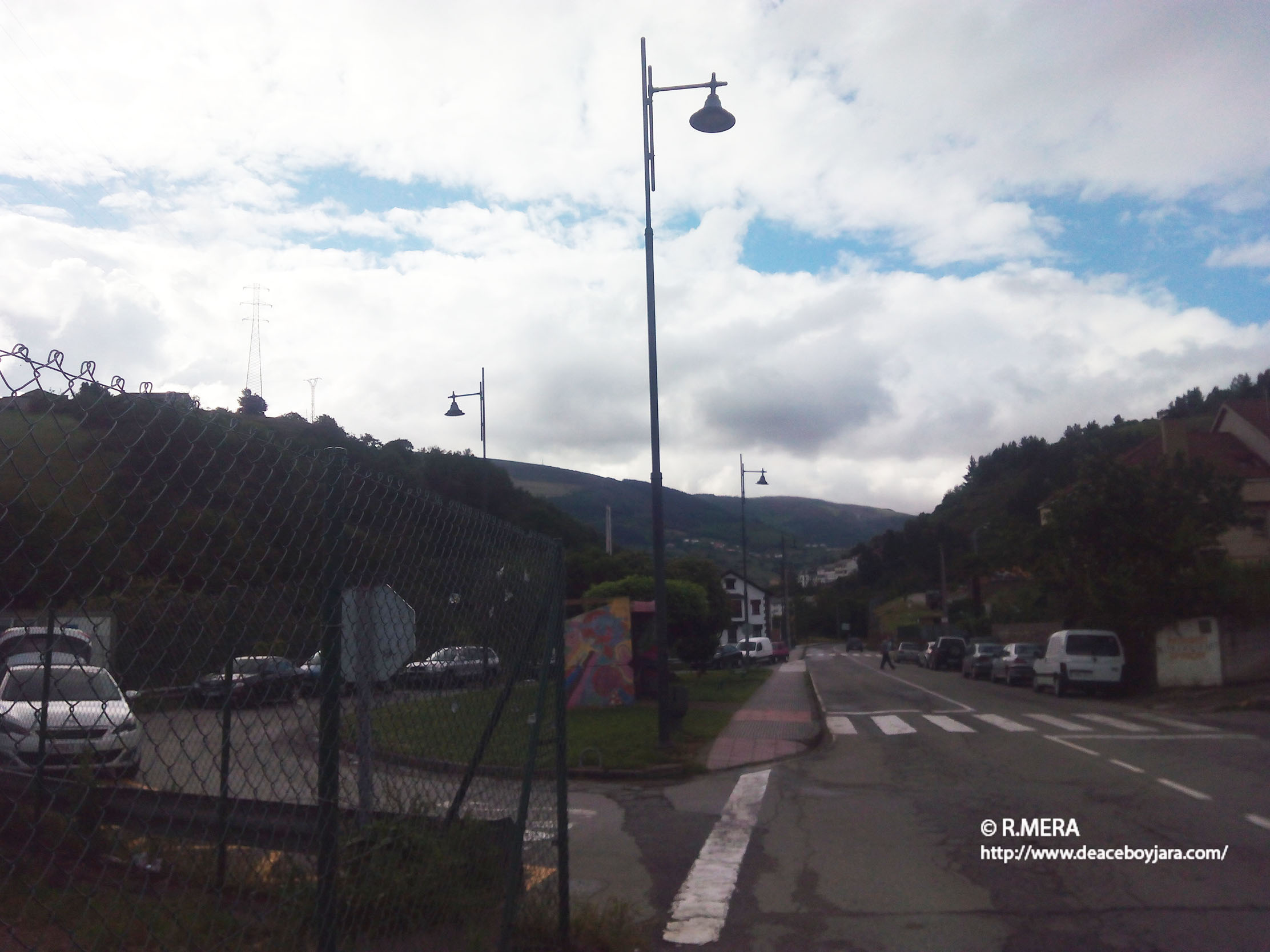 CANGAS DEL NARCEA.- Renovación del alumbrado desde el fin de la calle Pelayo hasta el Hospital Comarcal