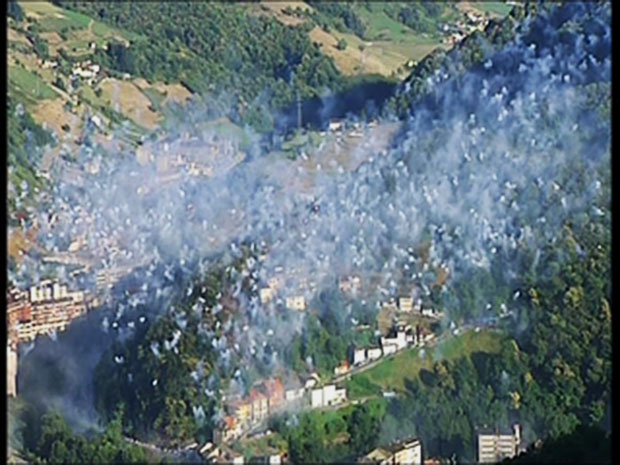 CANGAS DEL NARCEA. Establecidos los horarios y lugares de las tiradas pirotécnicas de las Fiestas del Carmen y la Magdalena