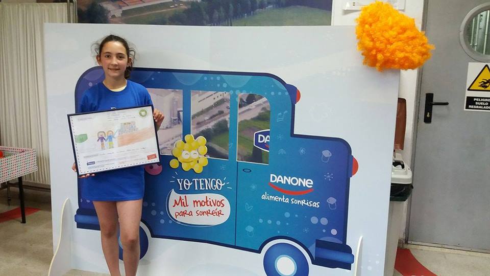 CANGAS DEL NARCEA.- Premio Danone para Érika, de Robledo