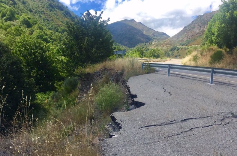 CANGAS DEL NARCEA.- Mejoras en la carreta de Leitariegos (León)