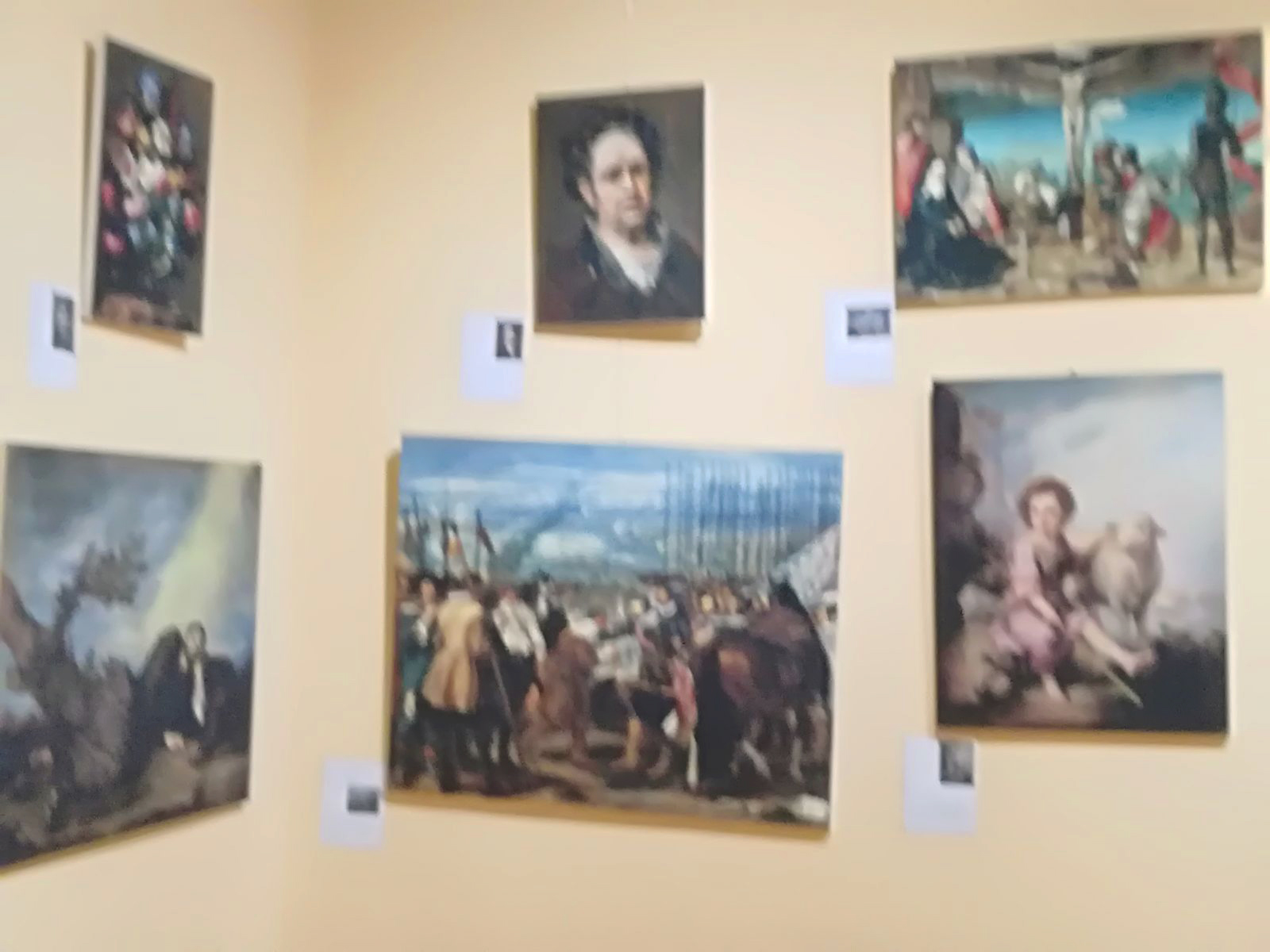 CANGAS DEL NARCEA.- Reproducciones de obras del Museo del Prado en Cangas