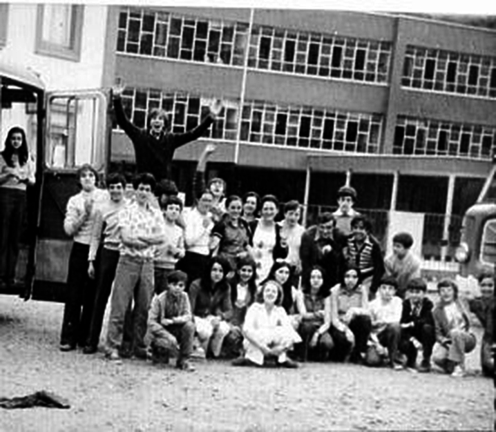 La foto y su pie: Alumnos de Soto de la Barca