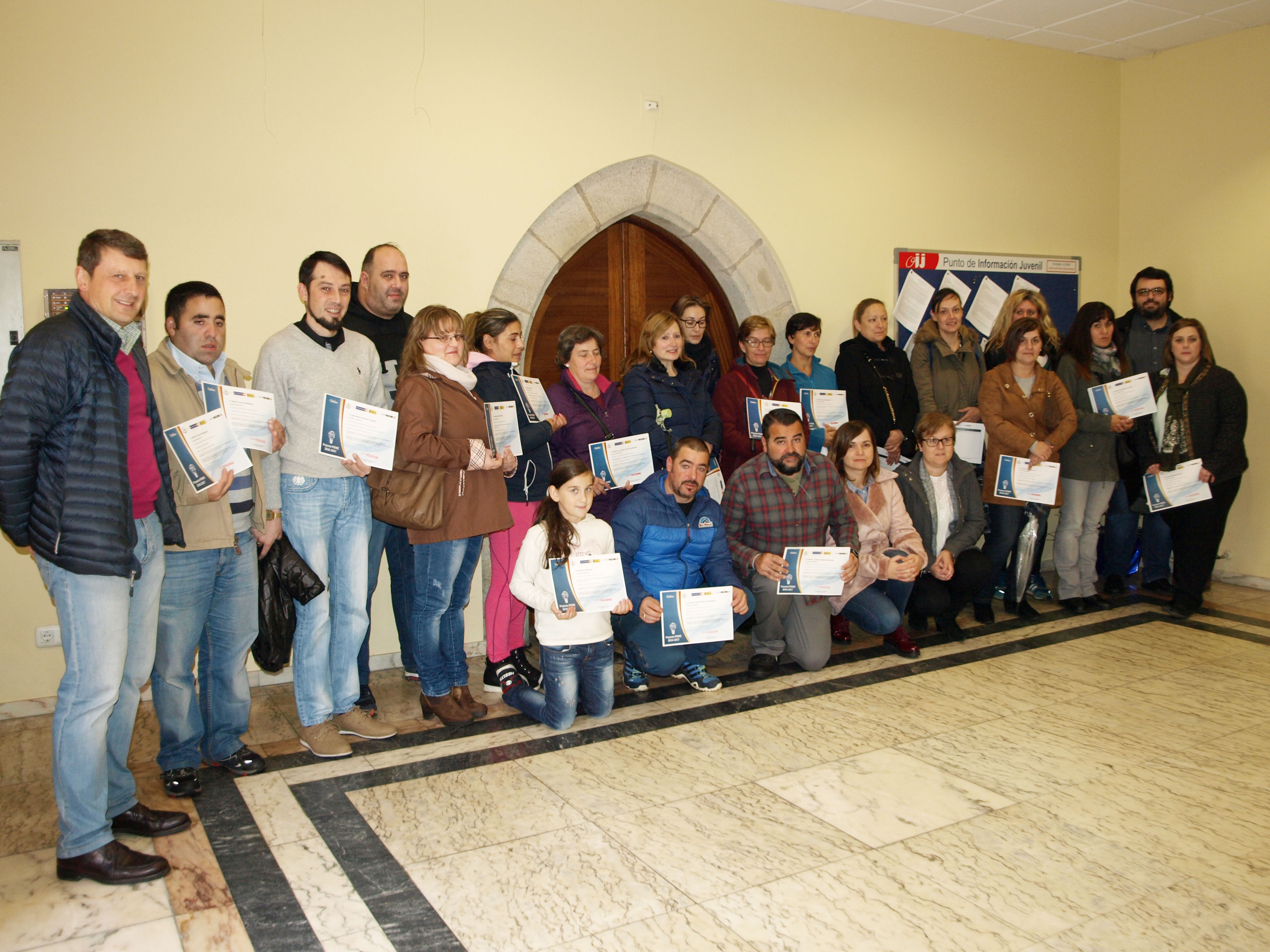 TINEO.- Diplomas de formación PIOME