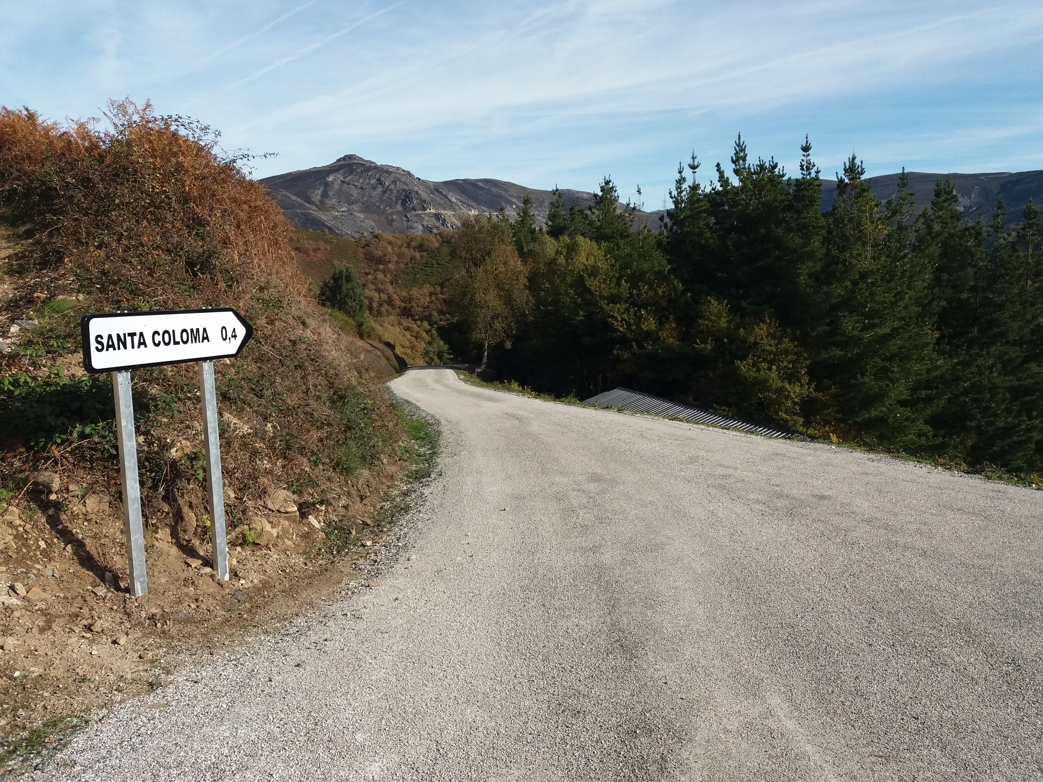 ALLANDE.- Finalizaron las obras de acceso a Santa Coloma