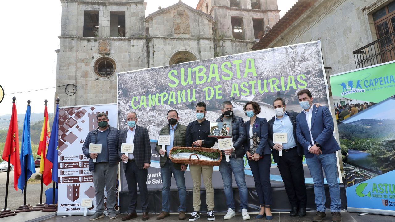 El `campanu´ de 2021 para el restaurante Bosque de Javita de Oviedo