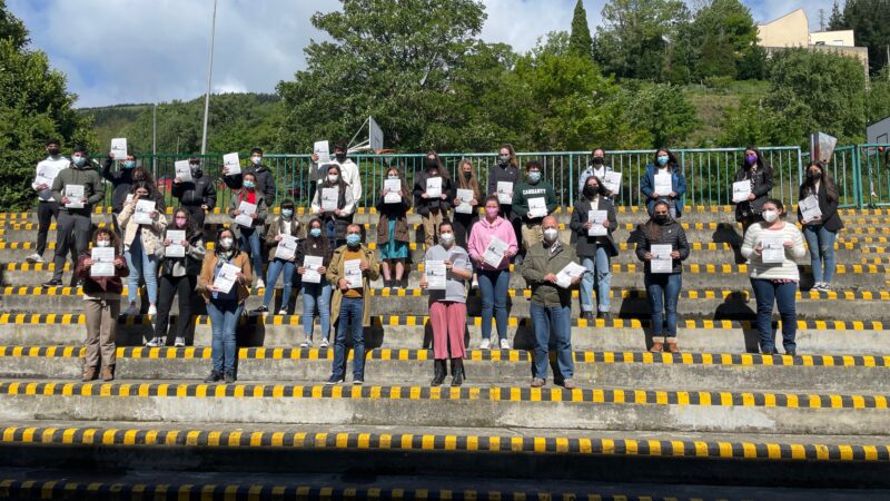 ‘El suelo que pisamos’ según los jóvenes cangueses