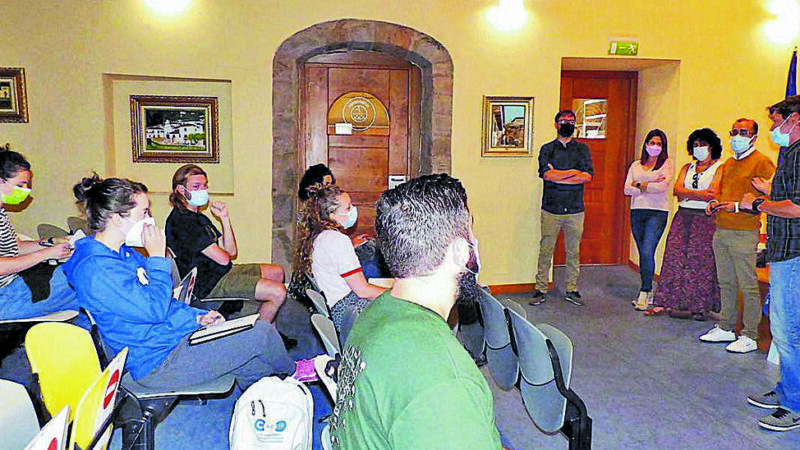 Cangas acogió a 25 jóvenes emprendedores