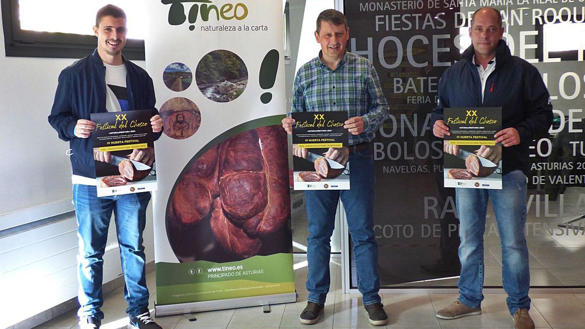 El sábado, Festivales del chosco y de la huerta en Tineo