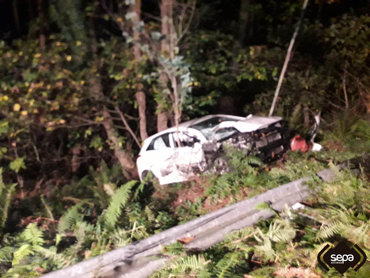 Acidente de tráfico en Tineo