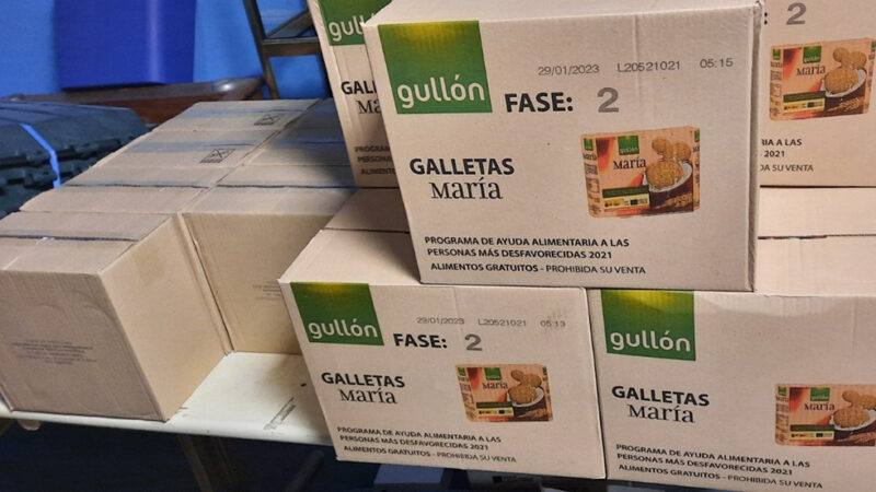 Ayuda alimentaria para 21 familias de Allande