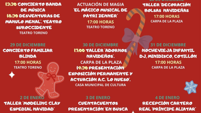 Una Navidad repleta de actividades en Cangas del Narcea