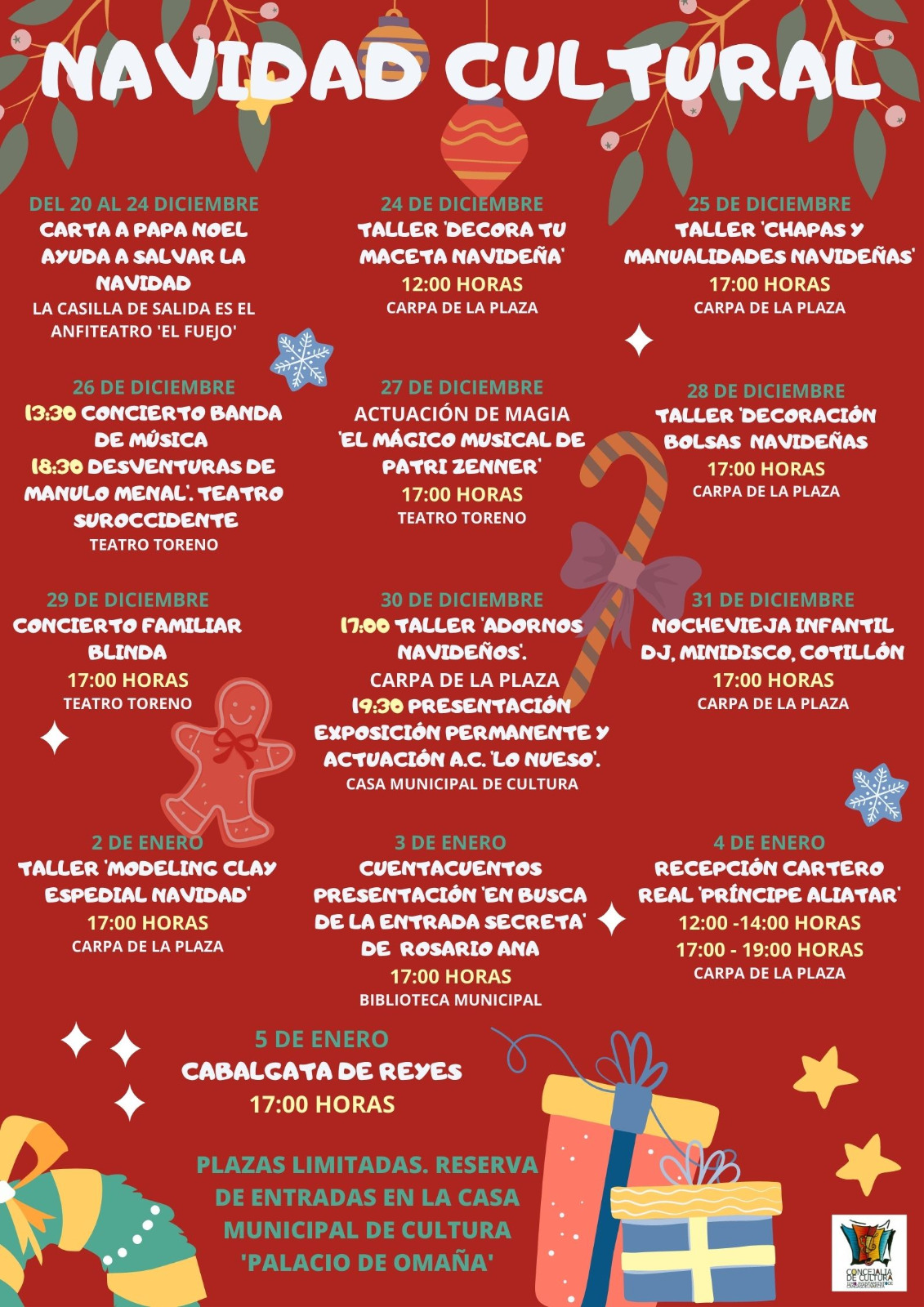 Una Navidad repleta de actividades en Cangas del Narcea