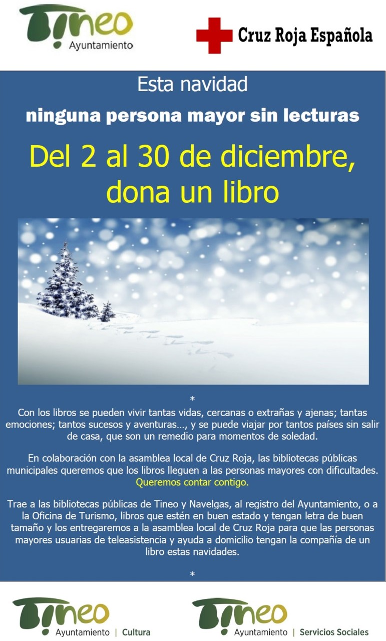 Libros solidarios en Tineo