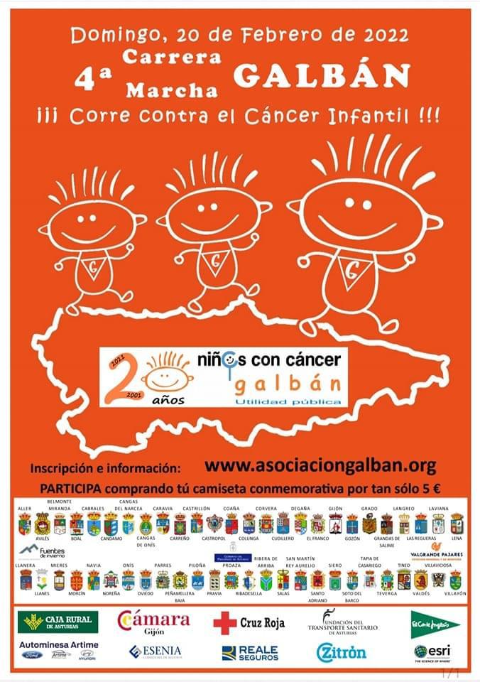 ANGAS: Dos recorridos para la marcha contra el cáncer infantil