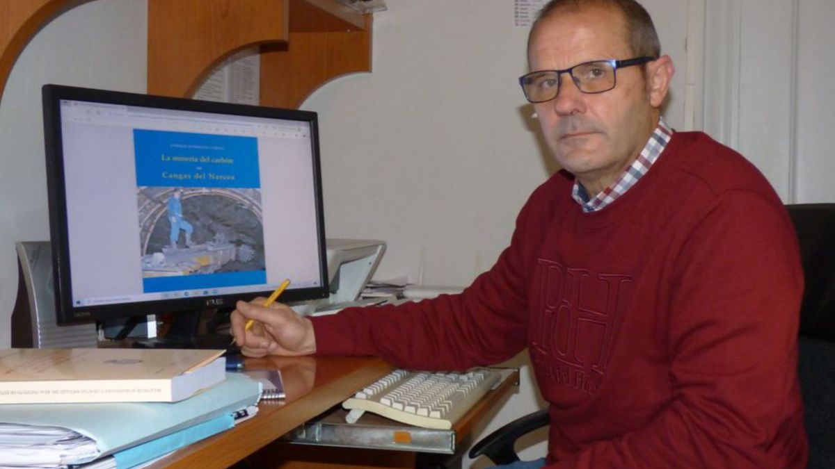 Un libro sobre la minería antracitera llegará de la mano del cangués Enrique Rodríguez