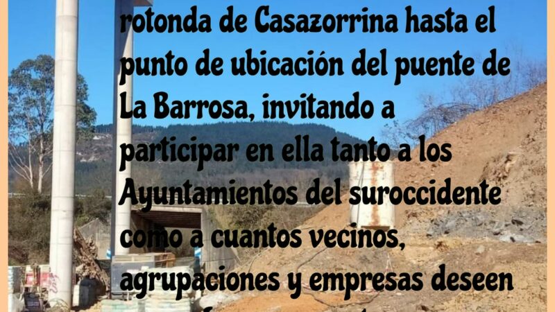 Comunicaciones: Concentración de protesta en Salas. Será el próximo viernes, día 25