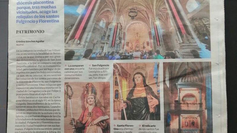 Y allí estaban, nuestra iglesia y nuestros Santos