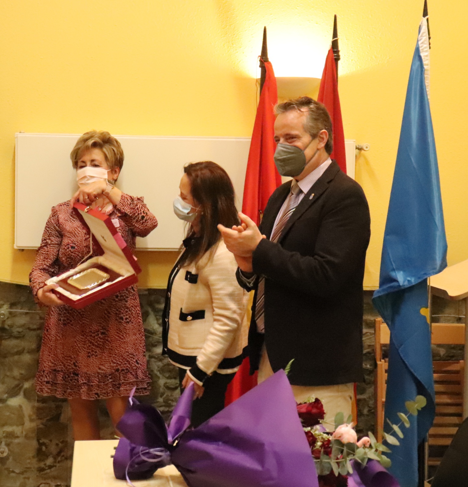 Un merecido homenaje en Tineo a Ana María González