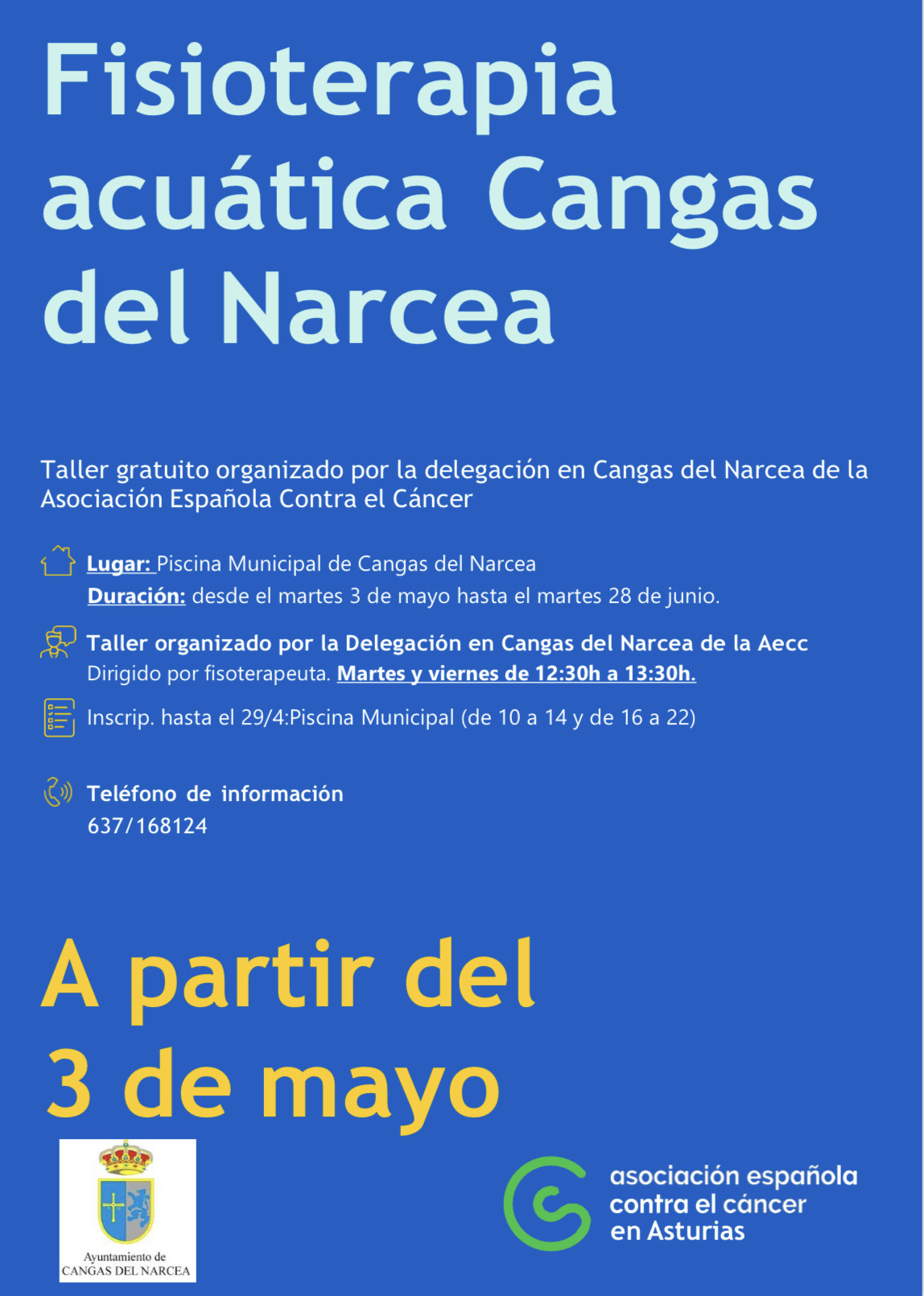 CANGAS. Fisioterapia acuática