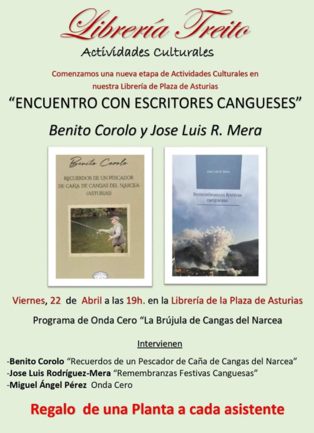 Mañana, encuentro de escritores cangueses