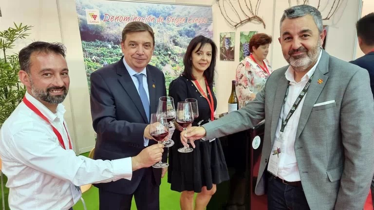 Los vinos de la DOP de Cangas, motor económico y turístico del Suroccidente, en Fenavin